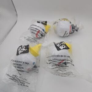 Jack in the Box Antenna Toppers Lot of 4 Sealed 2008 Jack Car Antenna Ball